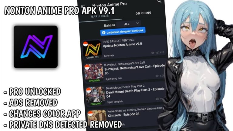 ✅ Download Nonton Anime Pro Mod V9.1 .apk (9.23 MB)