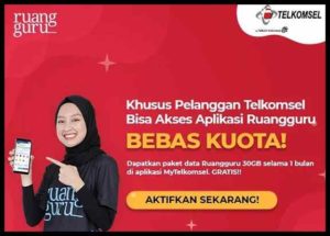 UPDATE Ruangguru Telkomsel v2ray 15.hc Terbaru!