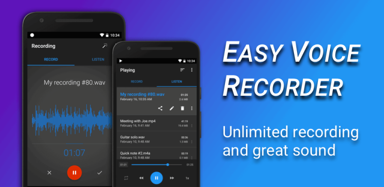 ⏬ Gratis Easy Voice Recorder Pro v2.8.8.apk (9.02 MB)