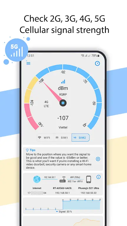 Net Signal Pro-WiFi   5G Meter 3.4.apk