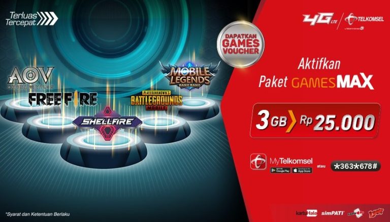 Update Terbaru!! Telkomsel GamesMax Area 3.hc Hari Ini