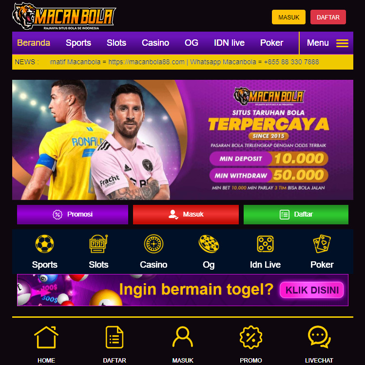 ✅ Unduh MACANBOLA SITUS BOLA SEJUTA UMAT.apk (22.45 MB)