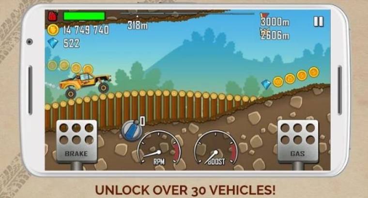 Hill Climb Racing Mod APK Unlimited Money  Diamonds  Fuel  and Paint Free for Android .apk