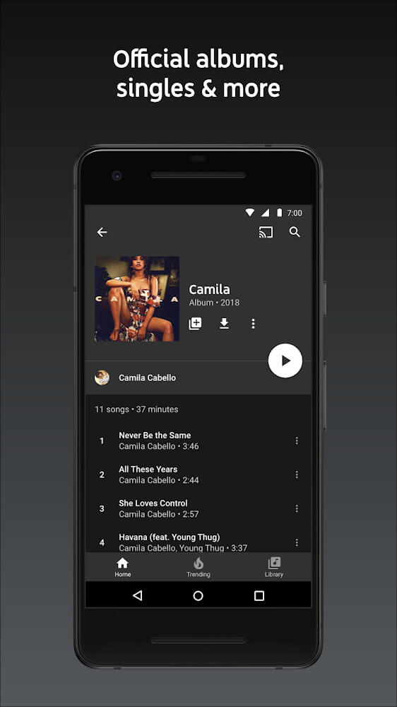 ⬇️ Gratis Youtube Music v7.18.52 mod Unduh Versi Terbaru Sekarang Untuk Android 2024.apk (28.7 MB)