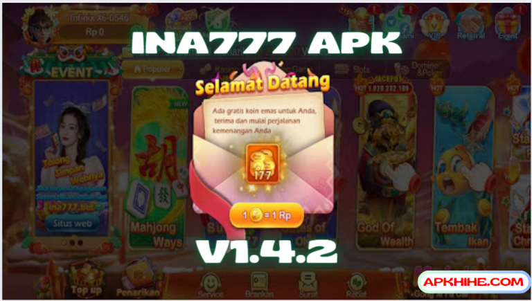 🤖 Download INA777 APK – INA777 Slot APK Login Android.apk (1.11 MB)