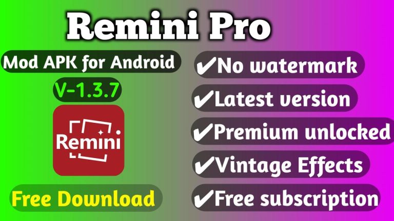 ⬇️ Unduh remini MOD.apk (35.08 MB)