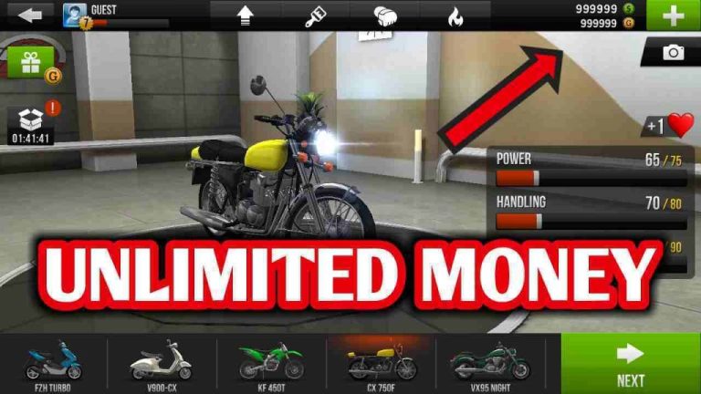 ⏬ Download Traffic Rider Mod APK Unlimited Money and Cash Free for Android.apk (125.16 KB)