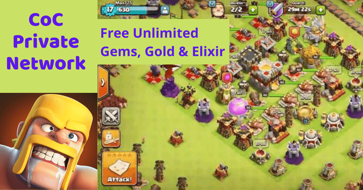 Clash of Clans Mod APK Private Server Update 2024 Free For IOS Android.apk