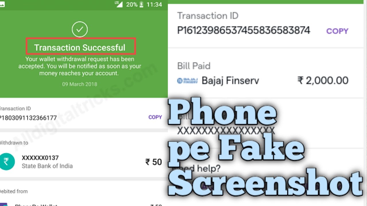 Fake Phonepe Payment Photo 2024.apk