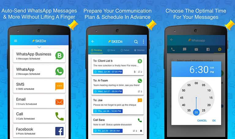 🤖 Gratis SKEDit A uto Message Scheduler 3.1.0.9 Premium.apk (29.46 MB)