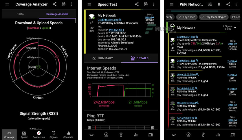 analiti Wi-Fi Scanner WiFi Analyzer Speed Tester 2024.10.82840 Beta Expert.apk