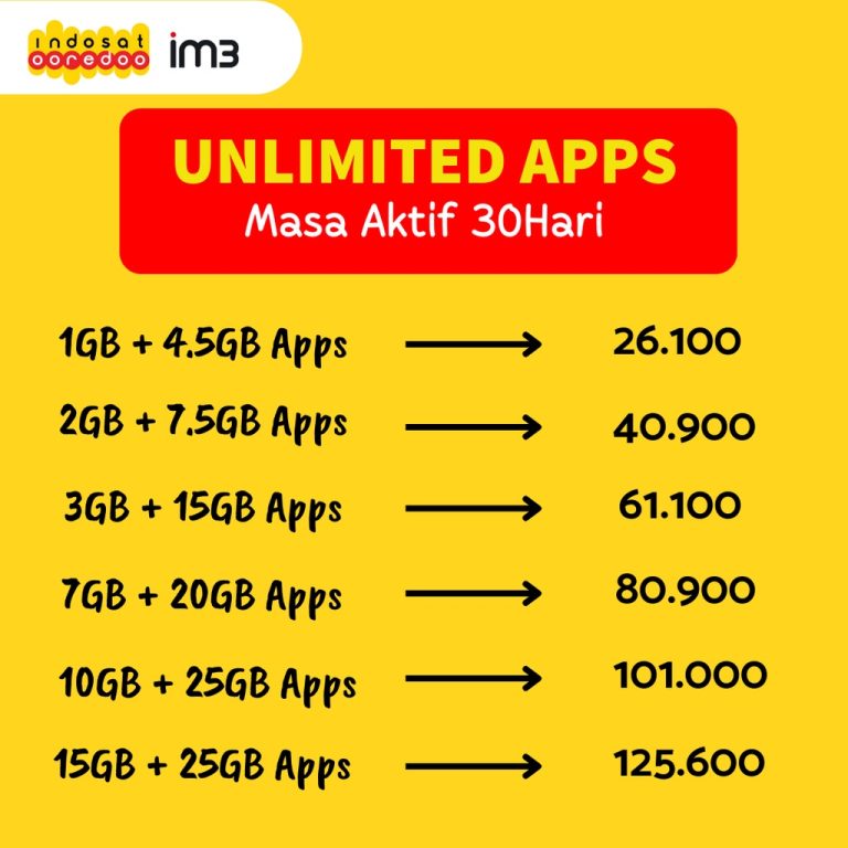 Gratis INDOSAT APPS GAME  30D.hc Terbaru!