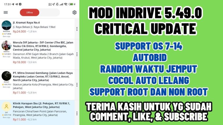 ✅ Gratis inDrive 5.93.0 MoDImoD.apk (72.05 MB)