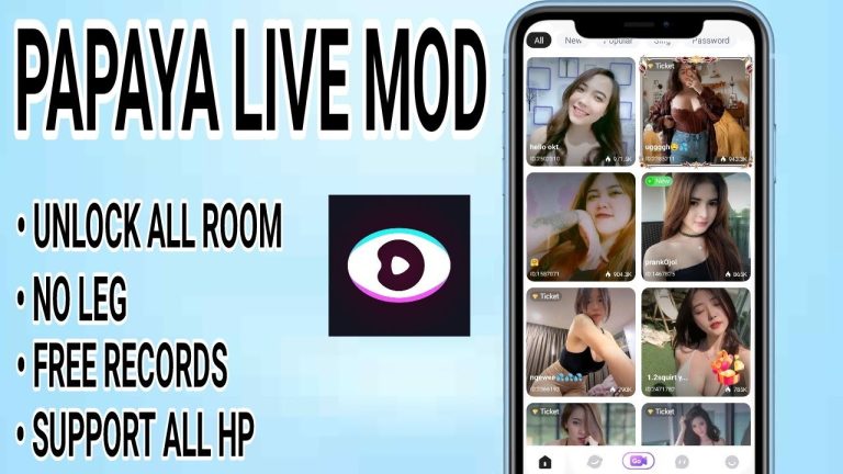 ✅ Unduh LOVE PAPAYA Live Streaming Indo 2024 MOD 1.0 .apk (31.72 MB)